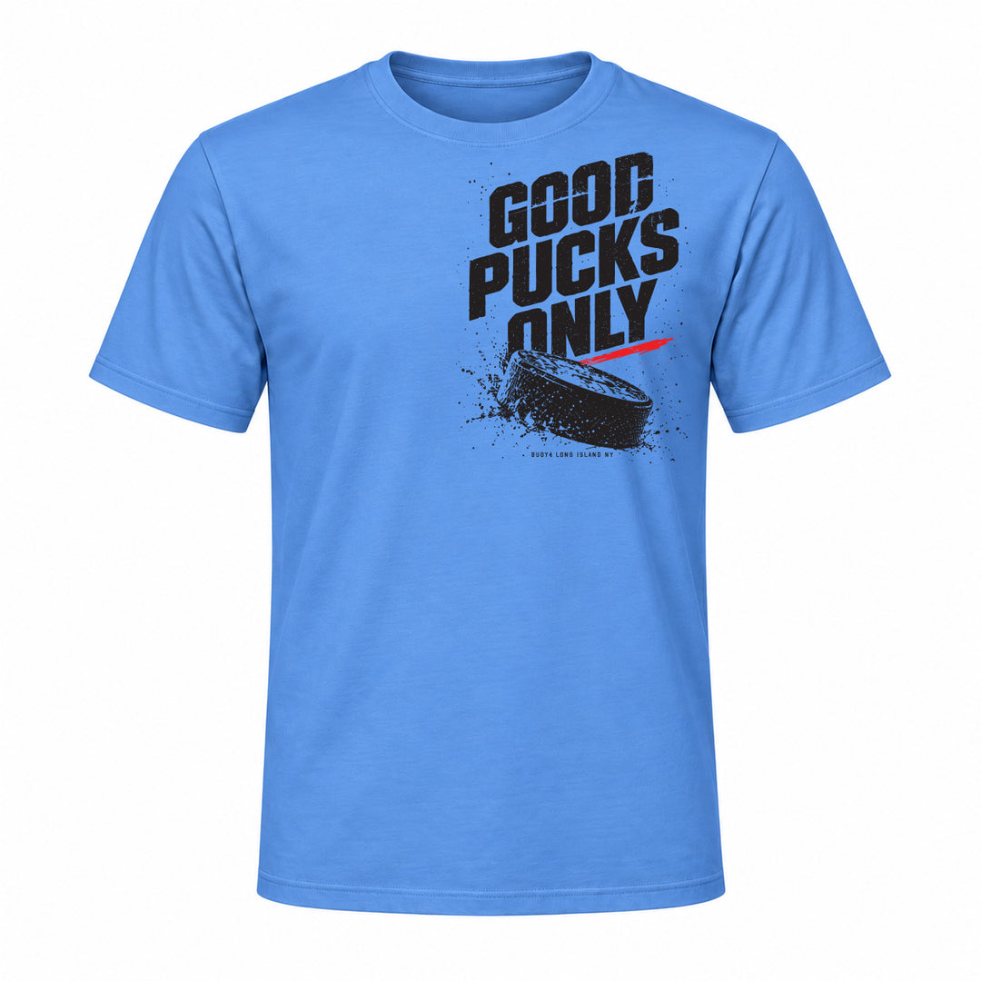 GOOD PUCKS ONLY HOCKEY GRAPHIC TEE