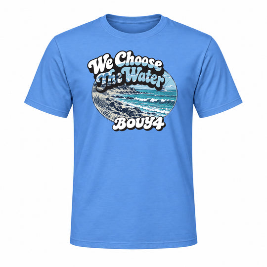 WE CHOOSE THE WATER BEACH DESIGN GRAPHIC TEE