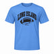 LONG ISLAND NY MAP FOOTBALL GRAPHIC TEE