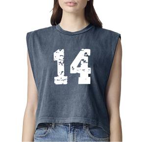 ARIZONA CAVE CREEK FOOTBALL Cropped Tank Top