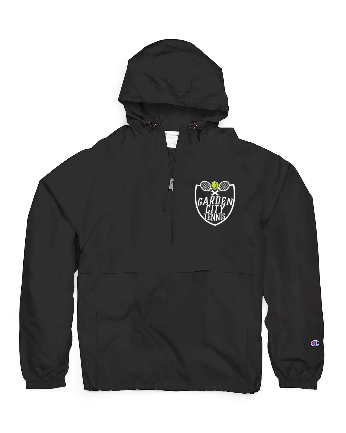 Garden City Tennis Embroidered Champion® Adult Packable Anorak Quarter-Zip Windbreaker (Copy)
