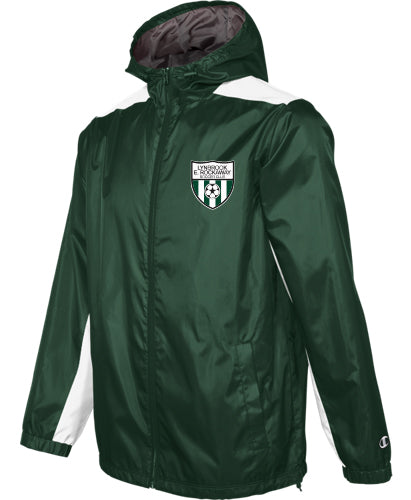 Lynbrook East Rockaway Soccer embroidered and printed Jacket