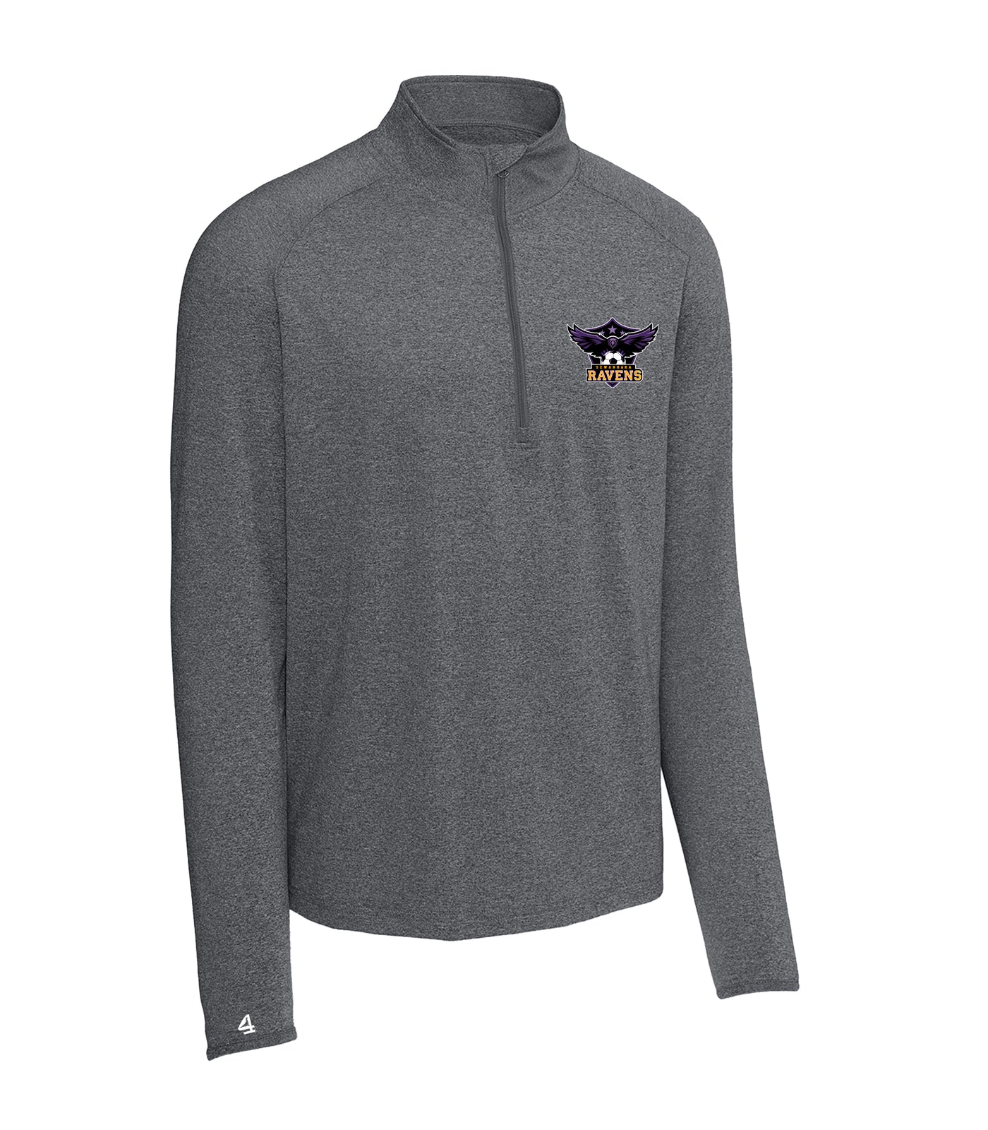 Sewanhaka Ravens Soccer embroidered 1/4 zip