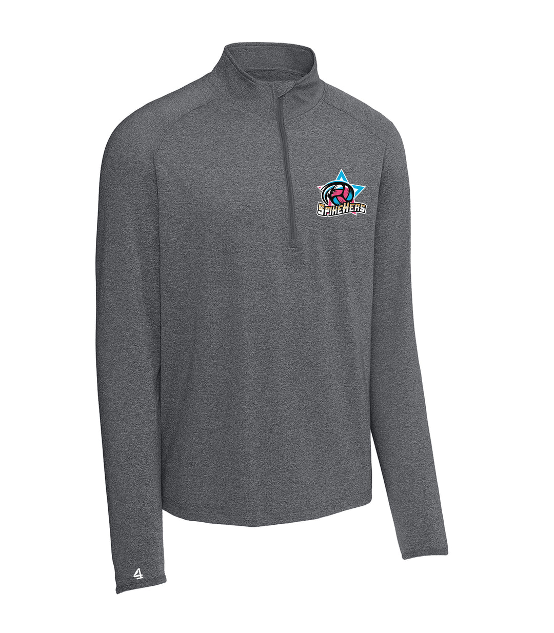 Spikehers Volleyball Embroidered 1/4 Zip