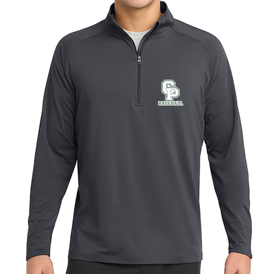 CARLE PLACE BASEBALL Embroidered 1/4 zip