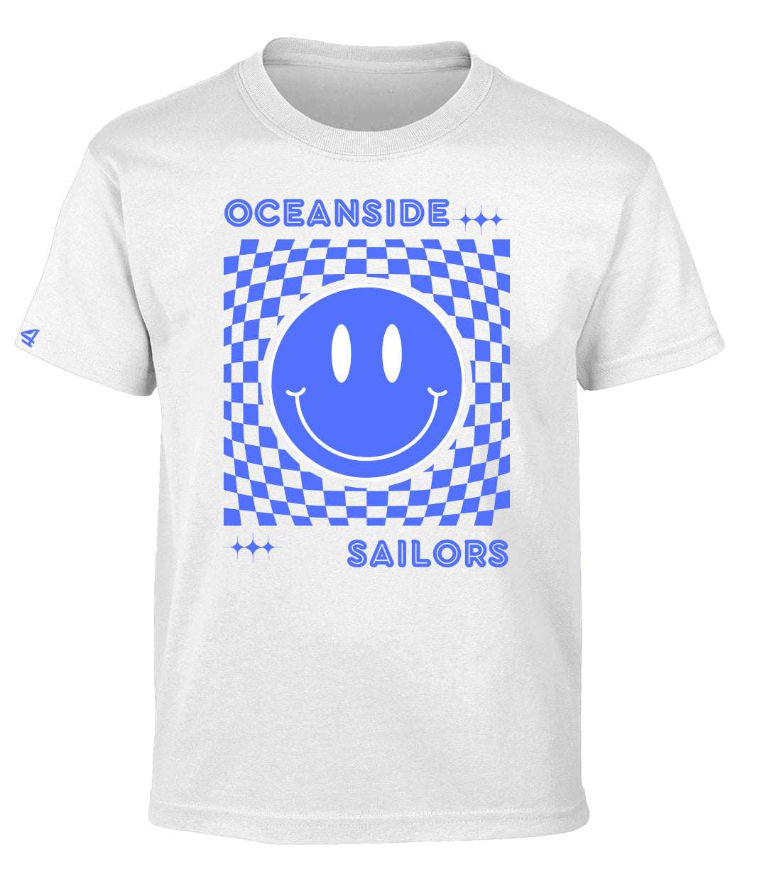 Oceanside 9E Check Smile Sailor Tshirt