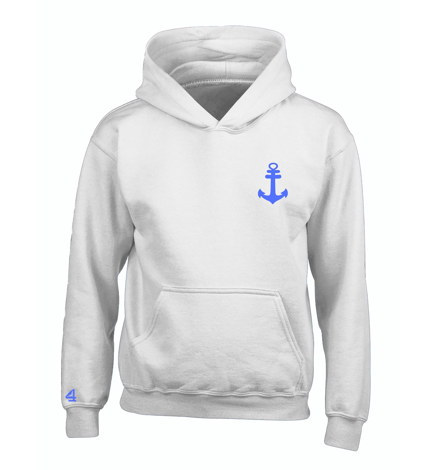 Oceanside 9E Check Smile Sailor Youth Hoodie