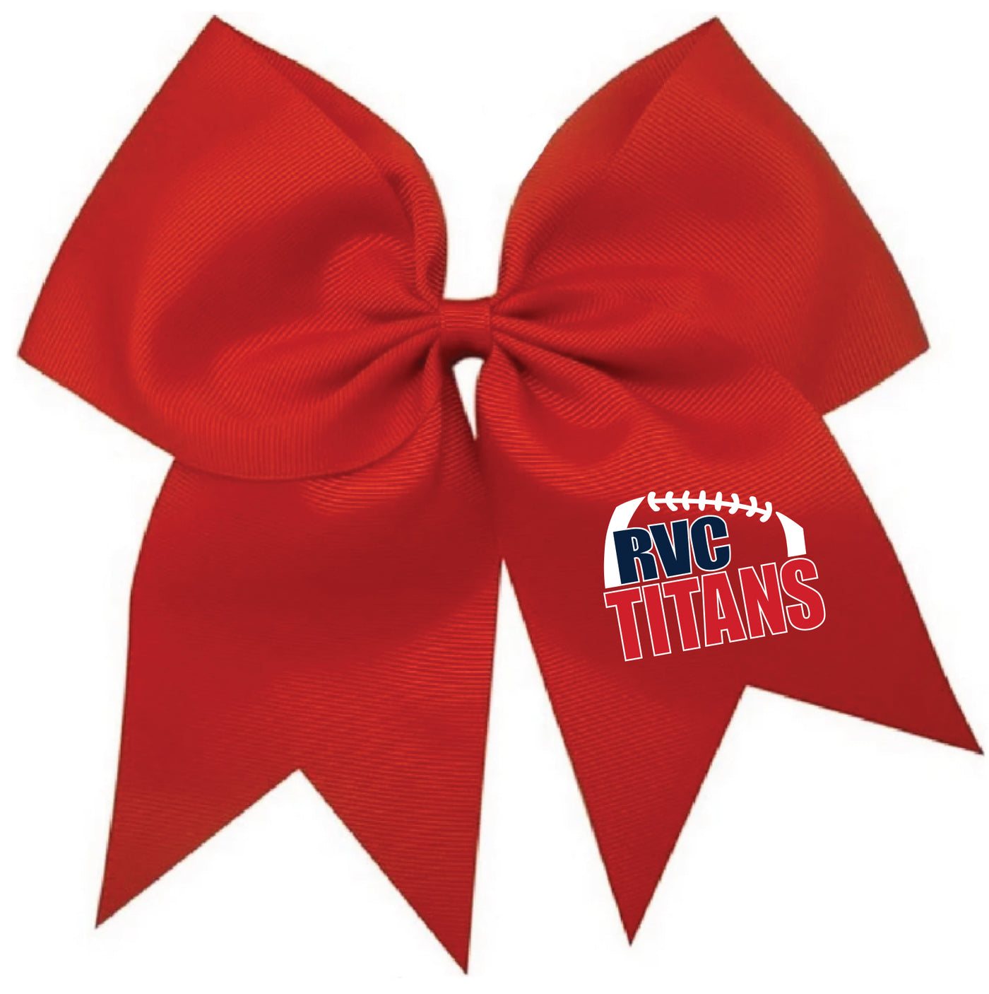 Titans Hair Clip On Bow