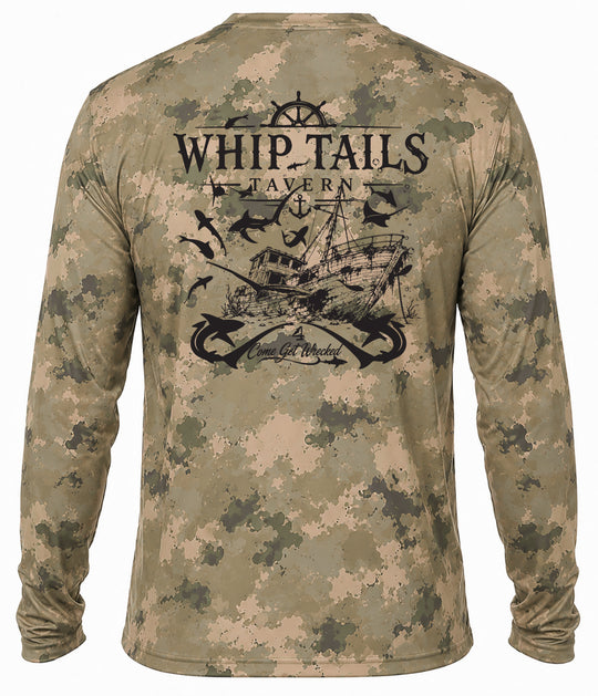 Whip Tails Tavern UPF 50+ Long Sleeve Shirt
