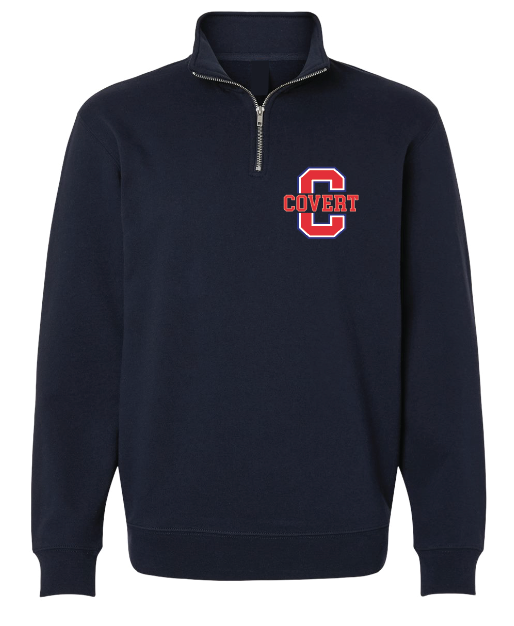 Covert Printed Midweight 1/4 Zip