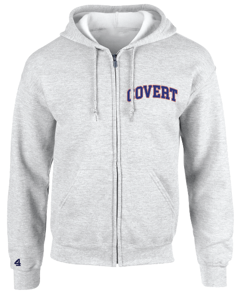 Covert Logo Full Zip Hoodie