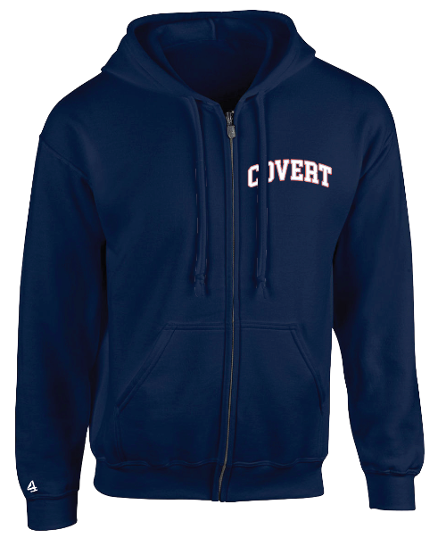 Covert Logo Full Zip Hoodie