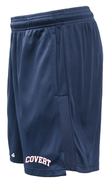 Covert Logo Mesh shorts