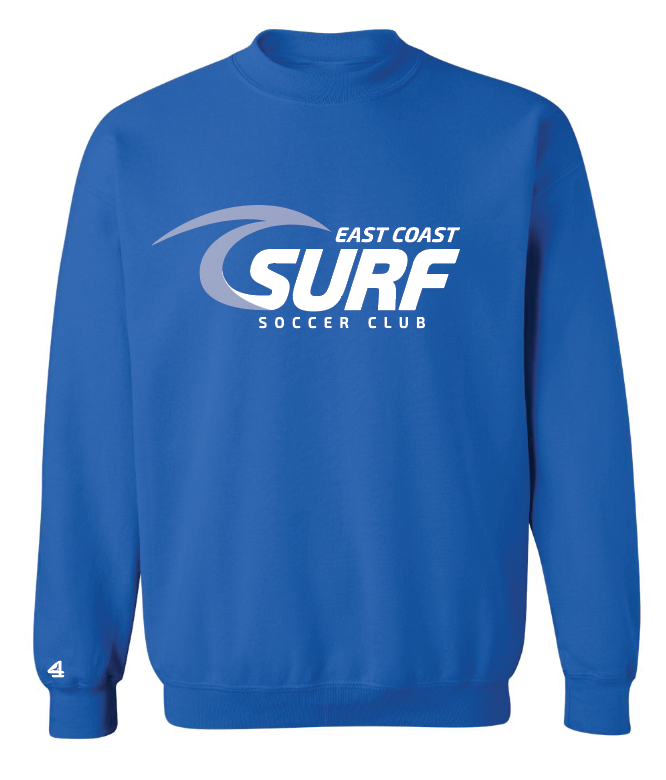 East Coast Surf Soccer Club Logo Crewneck sweatshirt