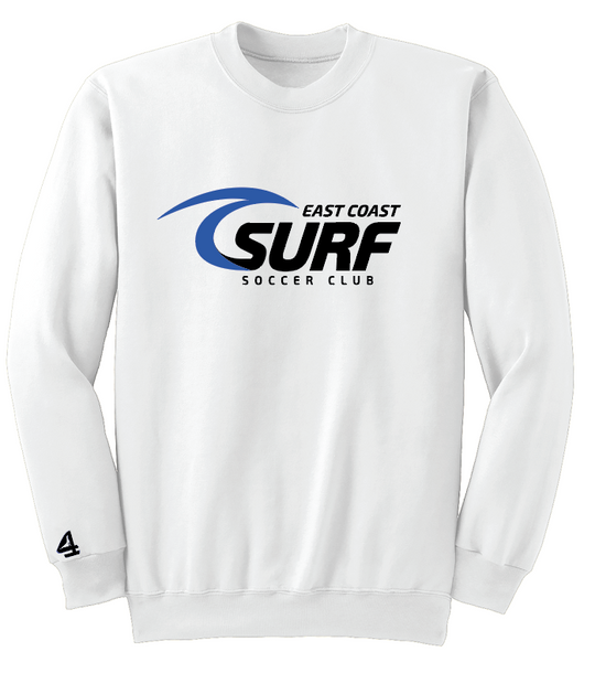 East Coast Surf Soccer Club Logo Crewneck sweatshirt