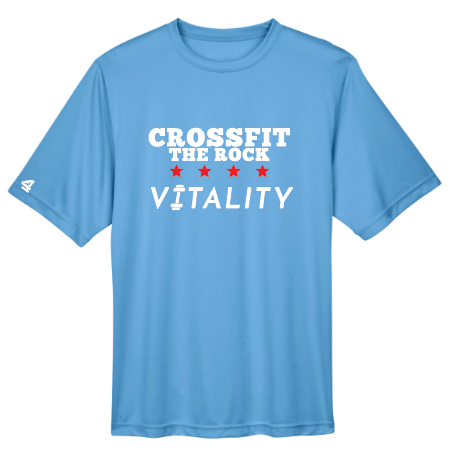 Crossfit the Rock VITALITY performance SS T-shirts