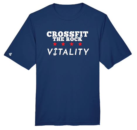 Crossfit the Rock VITALITY performance SS T-shirts