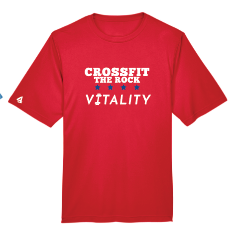 Crossfit the Rock VITALITY performance SS T-shirts