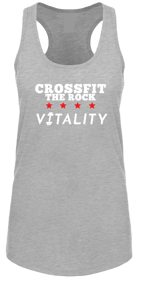 Crossfit the Rock VITALITY Racerback Tank Top