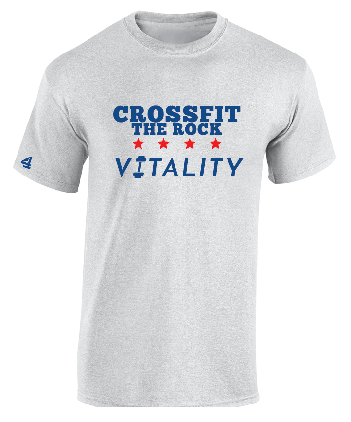 Crossfit the Rock VITALITY SS T-shirts