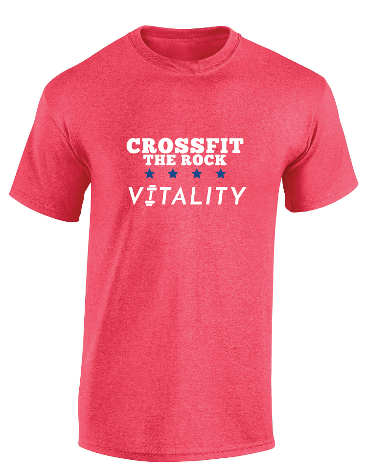 Crossfit the Rock VITALITY SS T-shirts