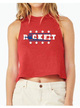 Crossfit the Rock ROCKFIT Racerback Cropped Tank