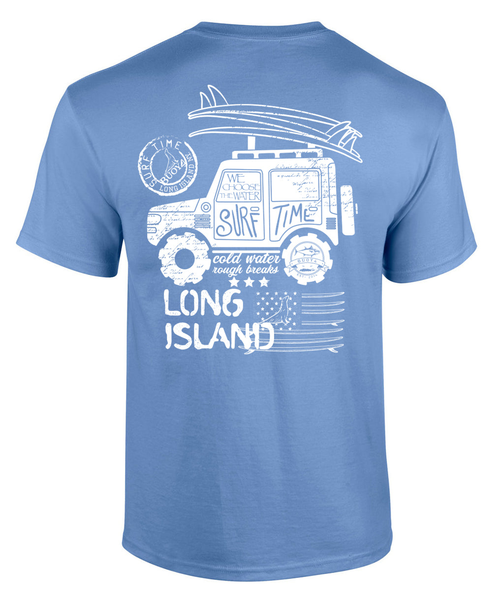 Buoy 4 Long Island Surf Short Sleeve Graphic Tee
