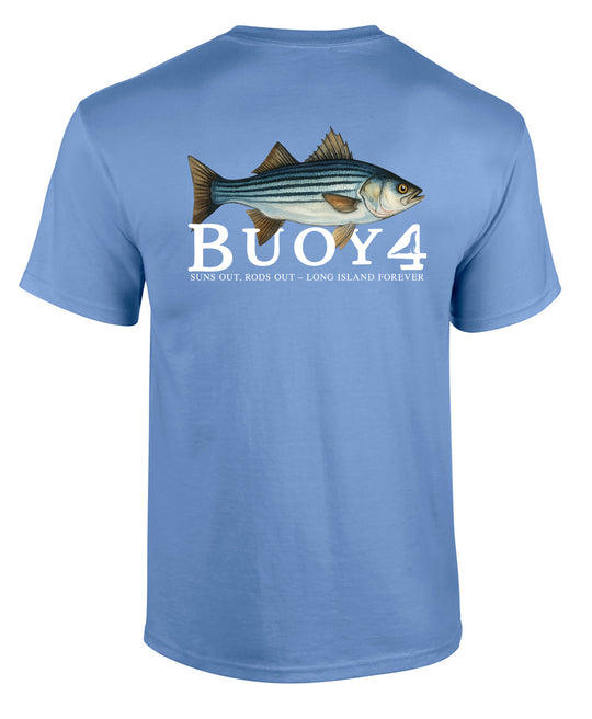 Buoy 4 Striped Bass Short Sleeve Graphic Tee