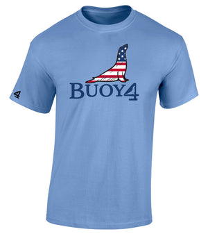 Buoy4 Patriotic Seal Short Sleeve Graphic Tee