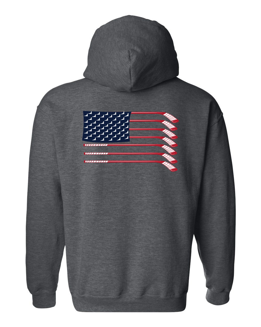 On Frozen Pond - USA Hockey Hoodie