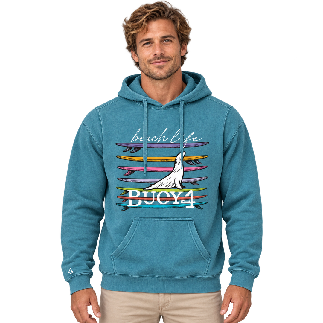 Buoy4 Surf Life Vintage Hoodie