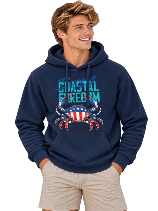 Buoy4 The USA Blue Crab Hoodie