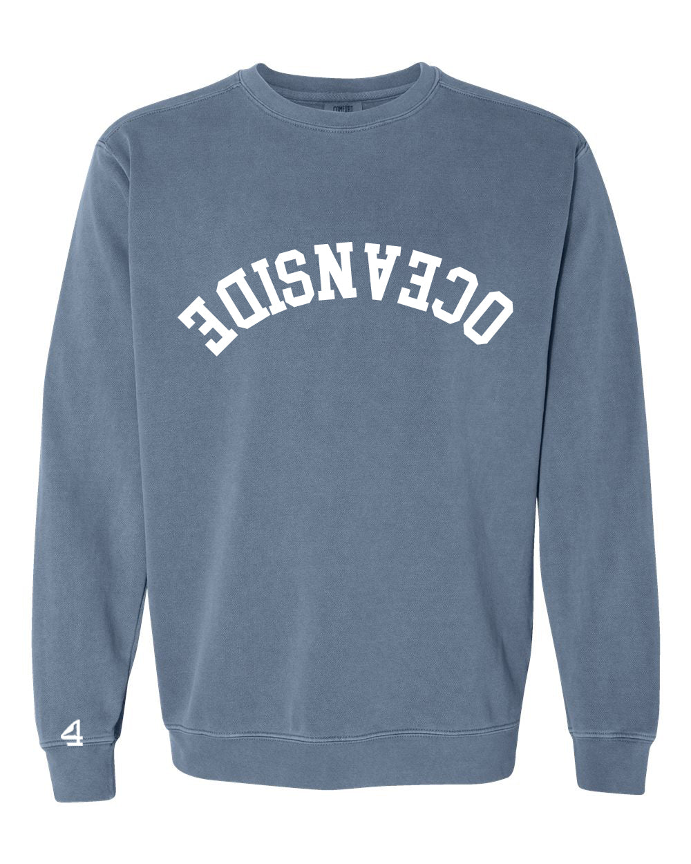 Capture Life Crewneck Sweatshirt Front  Puff Embroidery / Back Printed