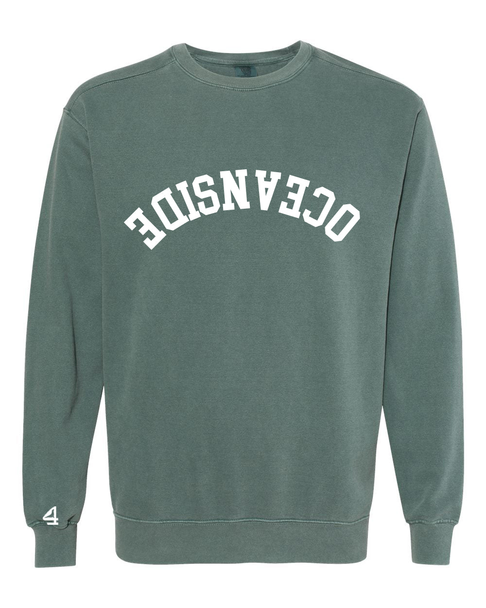 Capture Life Crewneck Sweatshirt Front  Puff Embroidery / Back Printed