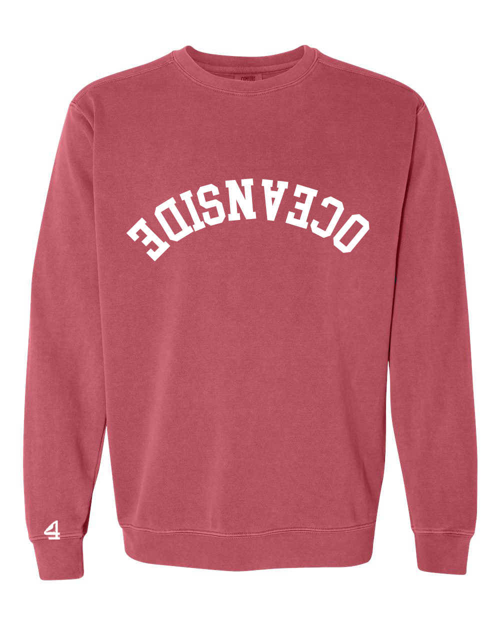 Capture Life Crewneck Sweatshirt Front  Puff Embroidery / Back Printed