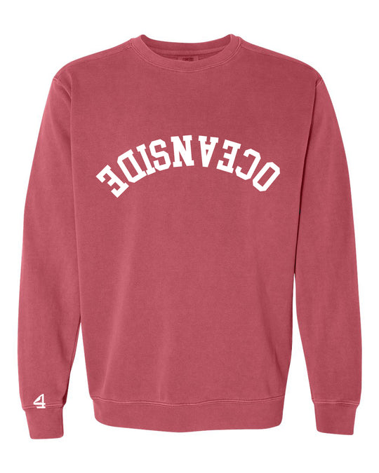 Capture Life Crewneck Sweatshirt Front  Puff Embroidery / Back Printed