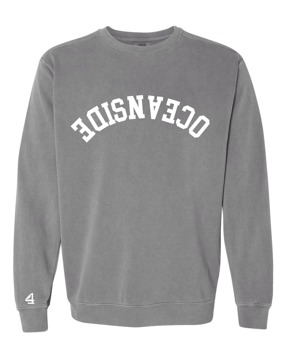 Capture Life Crewneck Sweatshirt Front  Puff Embroidery / Back Printed
