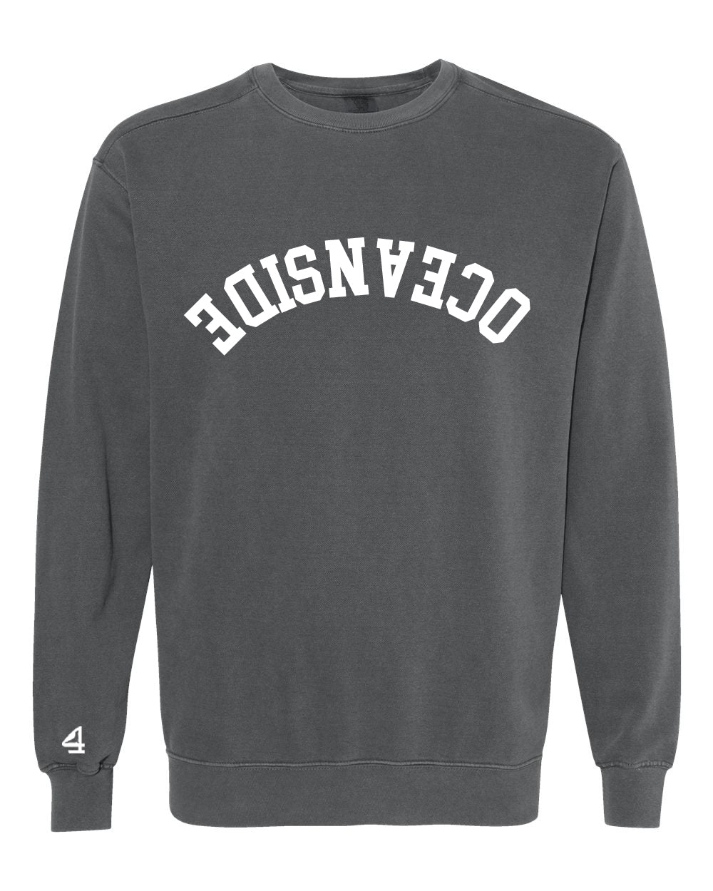 Capture Life Crewneck Sweatshirt Front  Puff Embroidery / Back Printed