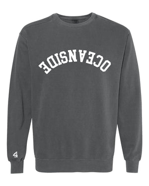 Capture Life Crewneck Sweatshirt Front  Puff Embroidery / Back Printed