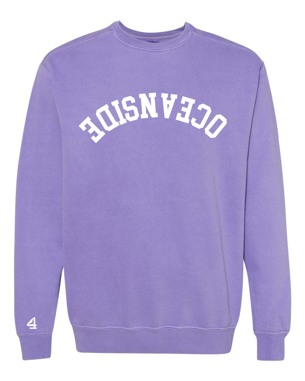 Capture Life Crewneck Sweatshirt Front  Puff Embroidery / Back Printed