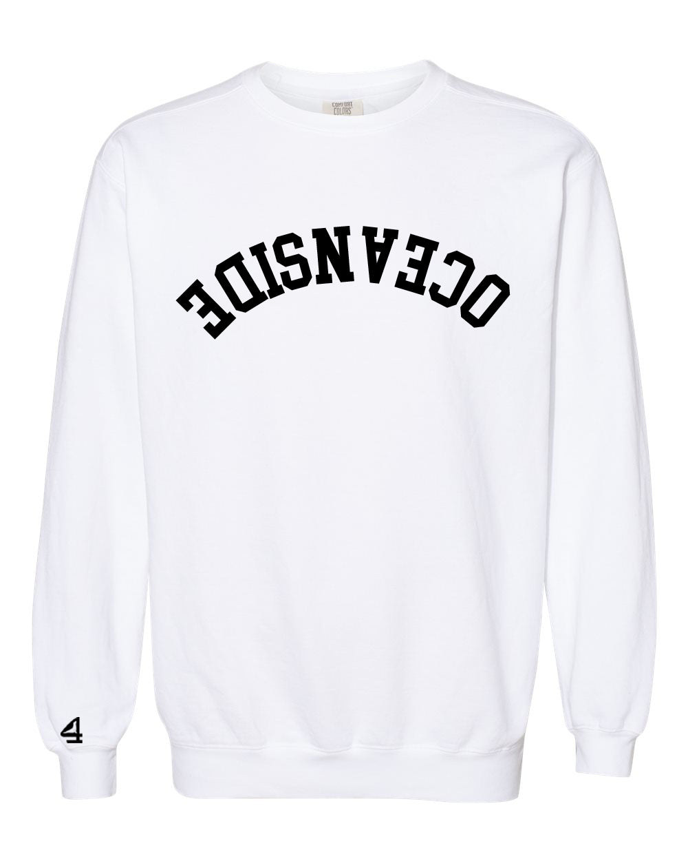 Capture Life Crewneck Sweatshirt Front  Puff Embroidery / Back Printed