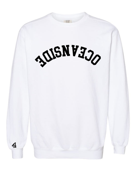Capture Life Crewneck Sweatshirt Front  Puff Embroidery / Back Printed