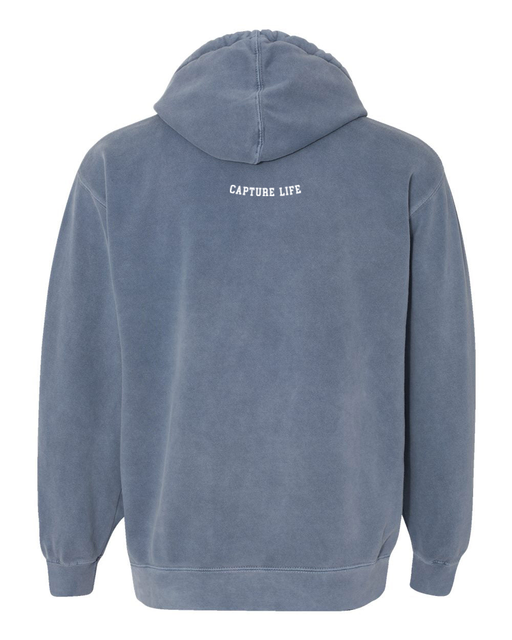 Capture Life Hoodie Front Puff Embroidery / Back Printed