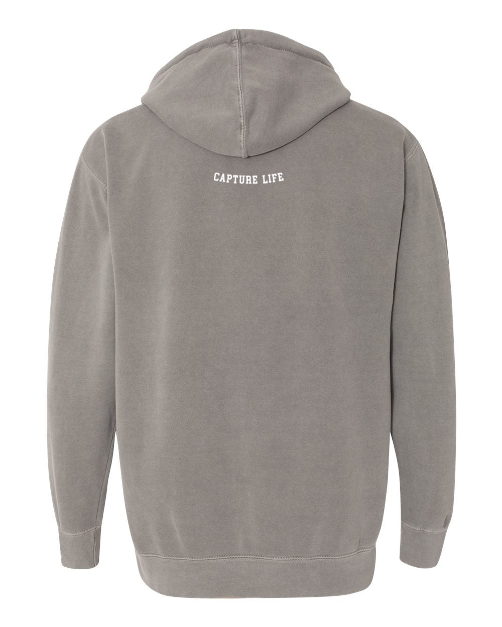 Capture Life Hoodie Front Puff Embroidery / Back Printed