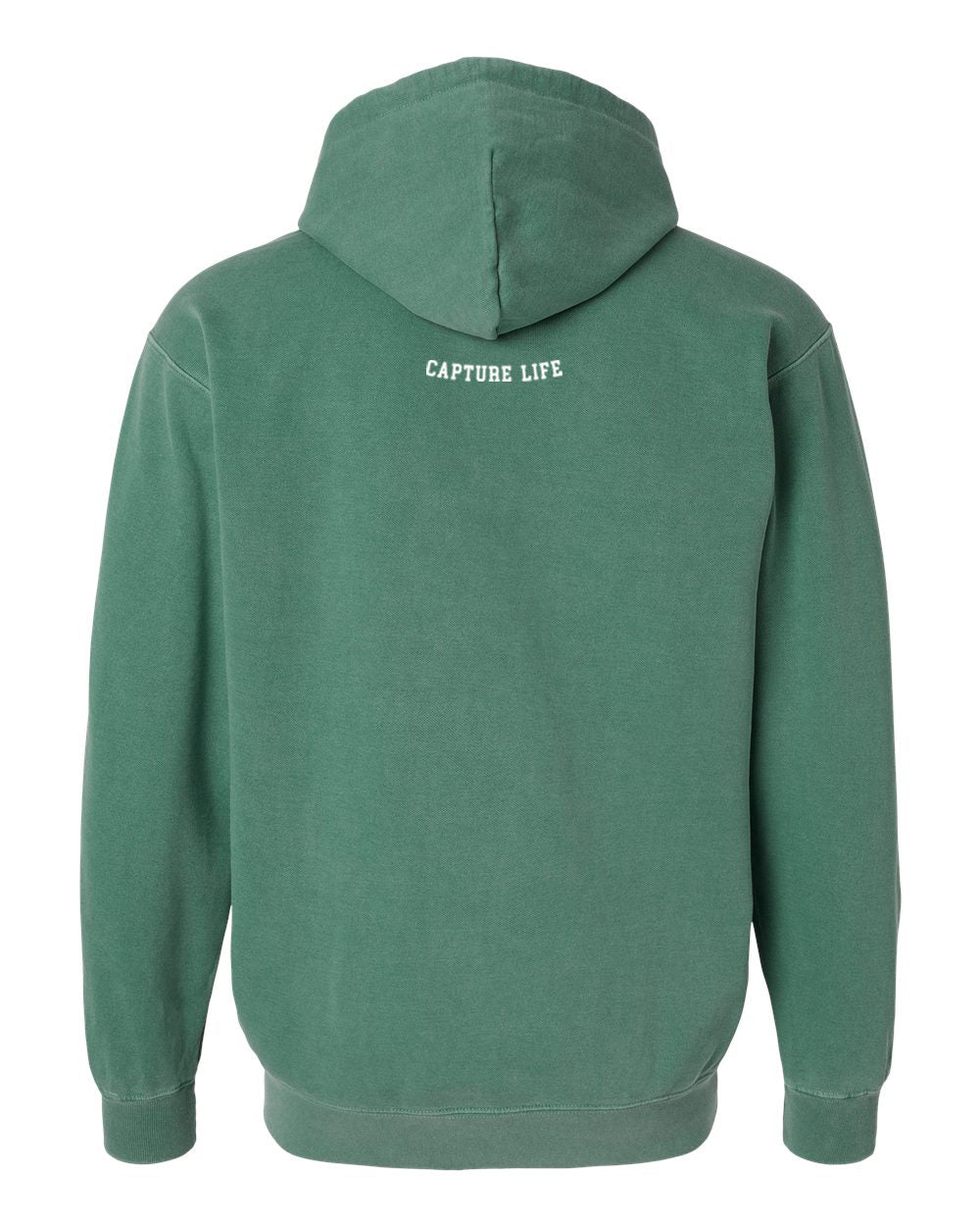 Capture Life Hoodie Front Puff Embroidery / Back Printed