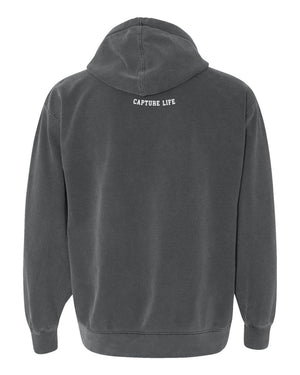 Capture Life Hoodie Front Puff Embroidery / Back Printed