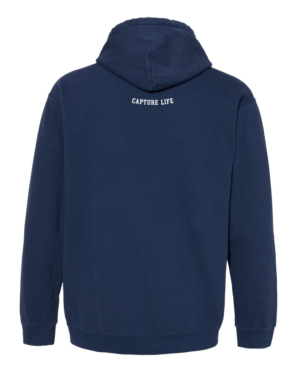 Capture Life Hoodie Front Puff Embroidery / Back Printed