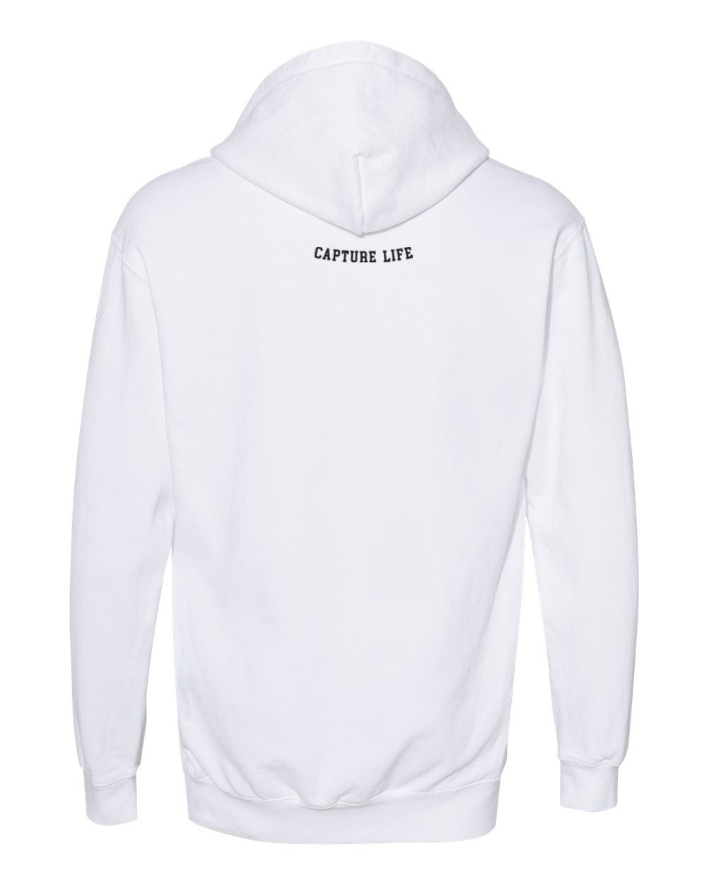 Capture Life Hoodie Front Puff Embroidery / Back Printed