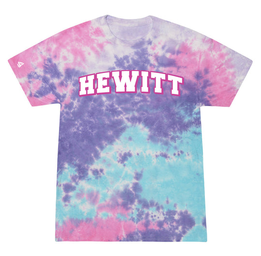 Hewitt Elementary Hawks Girls Tie Dye SS Tshirt