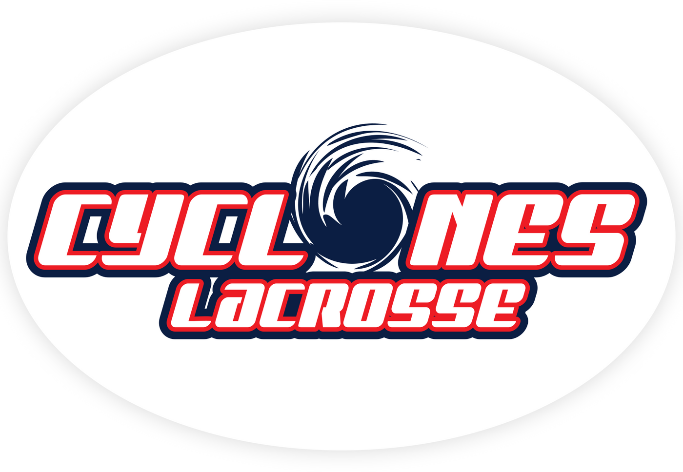 South Side Cyclones Lacrosse Magnet